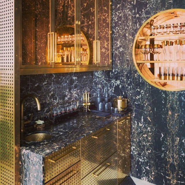 Black and Gold Interiors by VKV Visuals