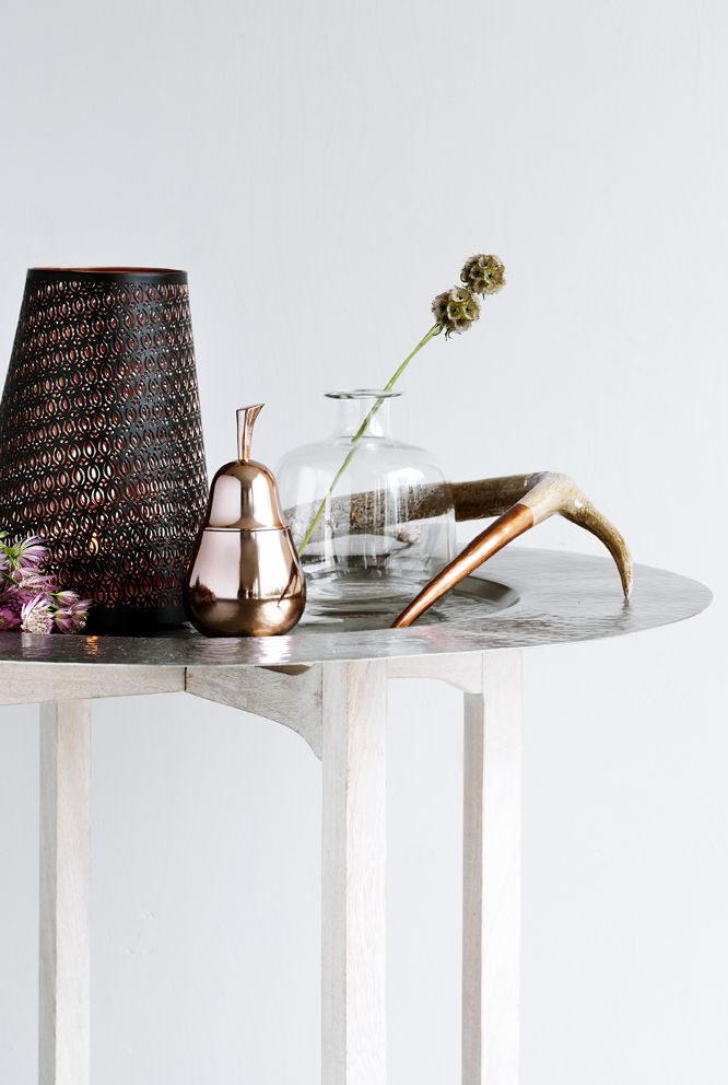 Styling with copper at Danish design company Broste Copenhagen