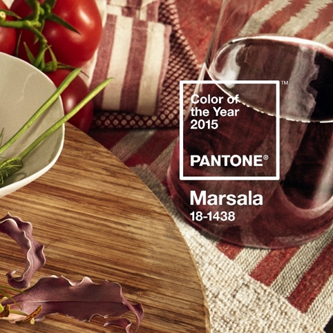 Pantone Marsala