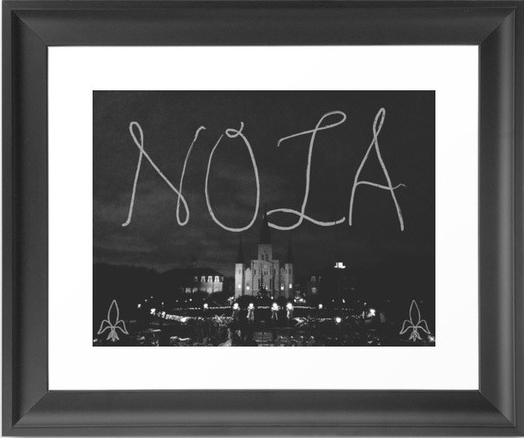 A New Orleans Art Print via Dot and Bo