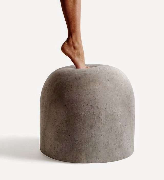 BARD footstool by Internoitaliano at InterioDesign - via French By Design