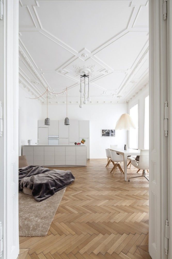 High and Ornate Ceilings