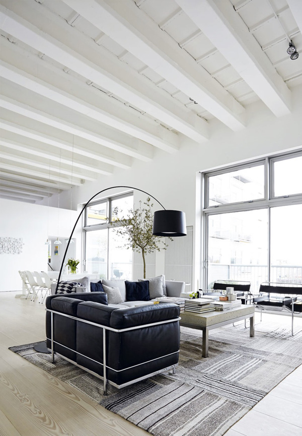 monochrome interiors