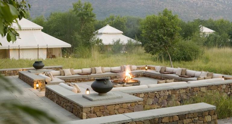 Outdoor Fireplace