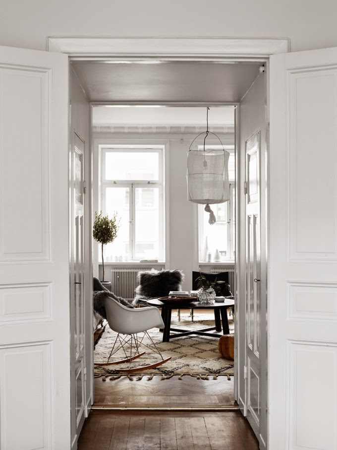 monochrome interiors