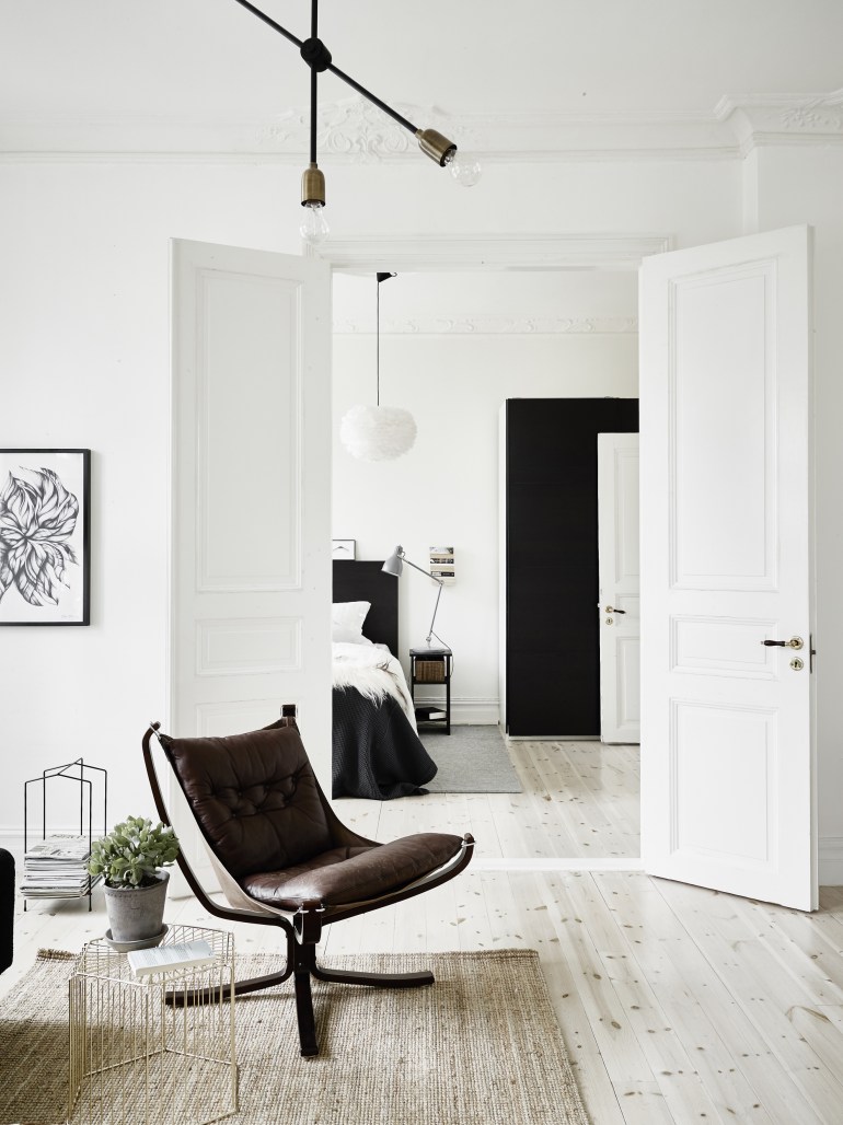 monochrome interiors