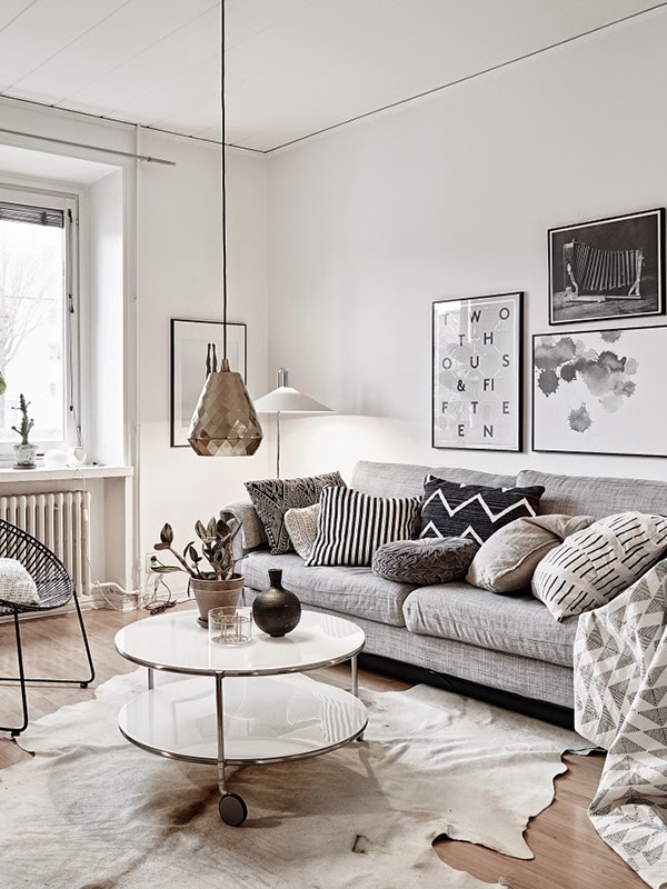 monochrome interiors