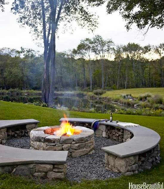 Outdoor Fireplace