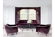 COLOR OF THE MONTH AUBERGINE INTERIORS