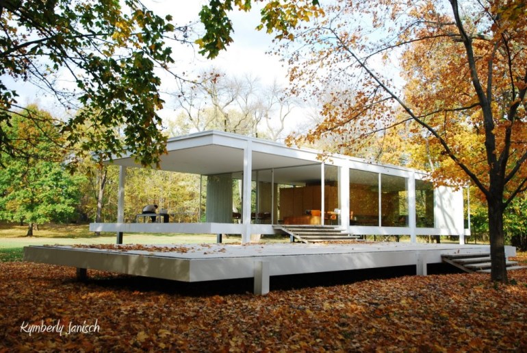 Farnsworth House by Mies van der Rohe