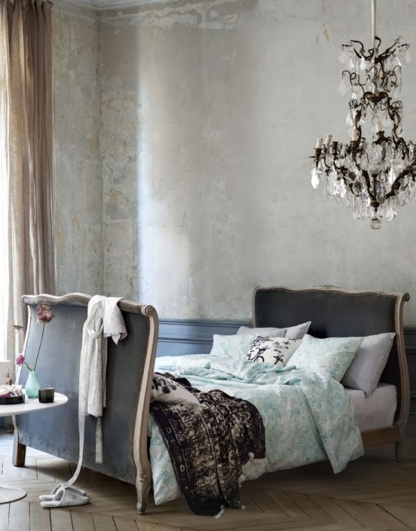 Grey Bed