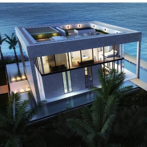 Sea Front Villa in Dubai