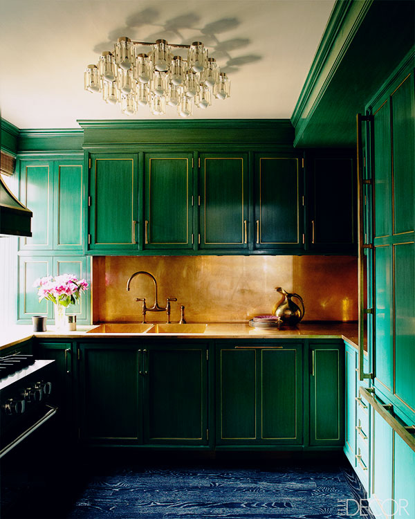 Cameron Diaz' kitchen in Manhattan via This is Glamorous