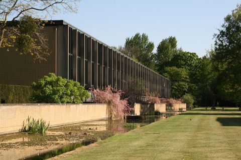 St Catherine College Oxford completed in 1962