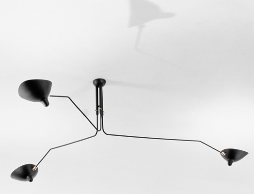 MCL-R3 Simple and elegant, this ceiling lamp makes a dramatic addition to a variety of room settings.
