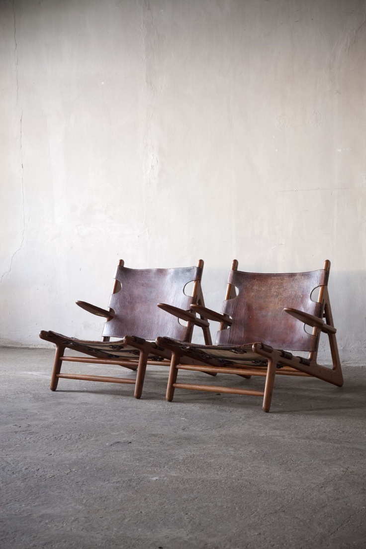 Old safari chairs via Anna Gillar