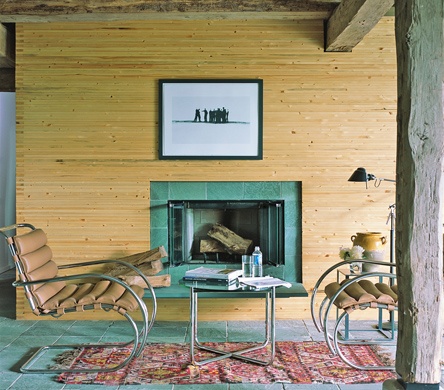 The MR Lounge Chair, designed in 1927 by Mies