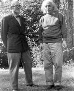 Men of Genius - Le Corbusier and Einstein