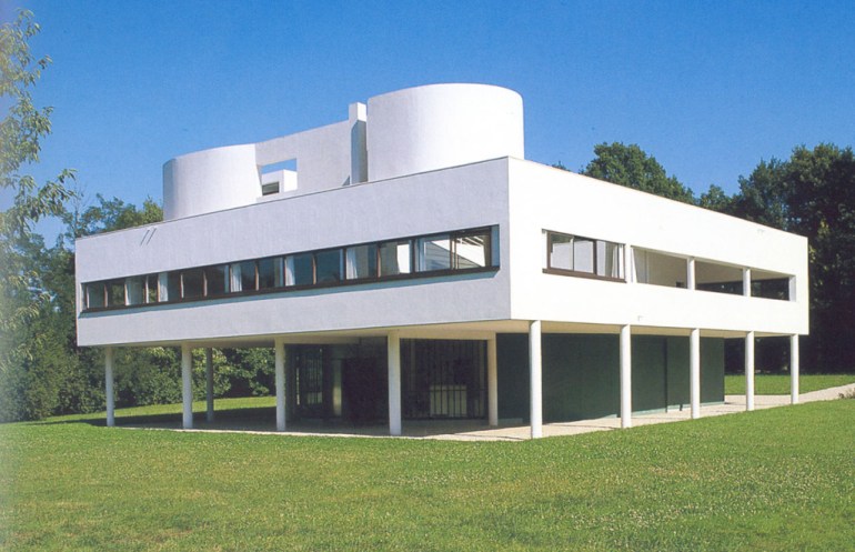 Villa Savoye designed in 1929